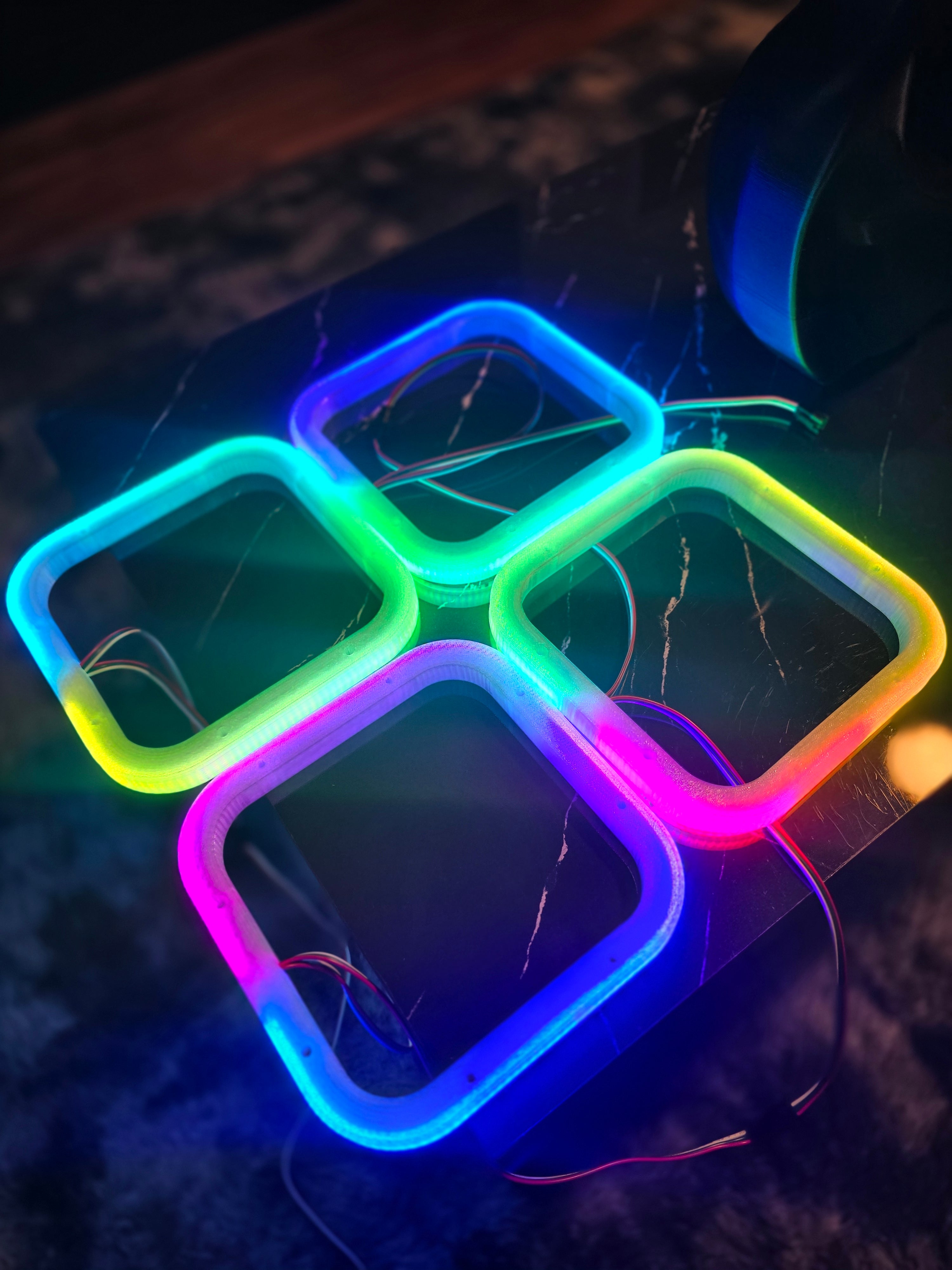 Kicker 7" Mid LED Rings